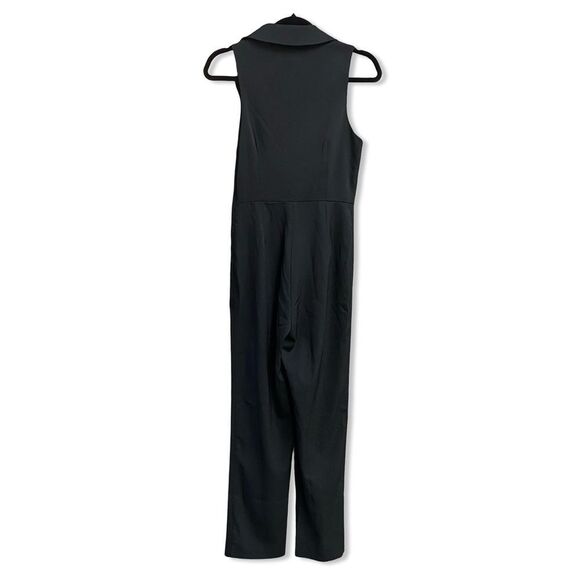 Superdown ADALIYA jumpsuit Black Sleeveless one piece Revolve S - Picture 5 of 9